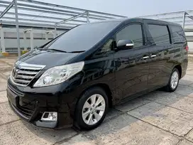 DP 10JT [LOW KM] TOYOTA ALPHARD G ATPM 2013 HITAM TT 2014 SC