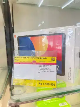 Redmi Pas SE 8.7 4/128GB | Promo Cicilan Gratis 1x Angsuran