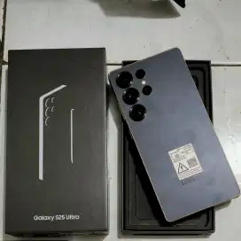 samsung s25 ultra 12/256 sein like new fullset ori black