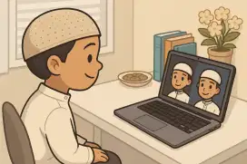 BELAJAR/LES PRIVAT NGAJI ONLINE SEMUA USIA, FLEKSIBEL WAKTU