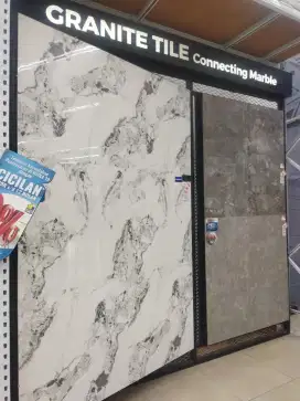 PROMO GRANITE TILE 75x150 ALL TYPE AT MITRA 10 RAJABASA!BISA CICILAN!