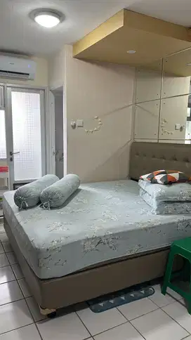 Sewa apartemen gading nias MURAH studio room furnished Tahunan