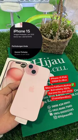 iPhone 15 internal 128Gb Ex ibox