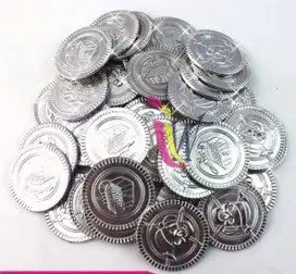 Koin Mainan isi 100 pcs