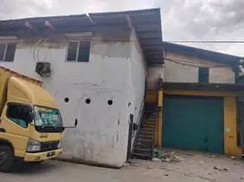 Gudang Kawasan Pantai Indah Dadap Tangerang Luas 480 m2 HGB Kantor 2Lt