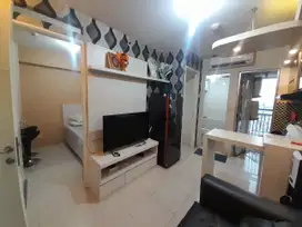 DISEWAKAN 2BR FURNISH SIAP HUNI FREE IPLL APARTEMEN BASSURA CITY