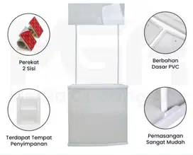 Event desk / meja jualan / meja lipat meja promosi
