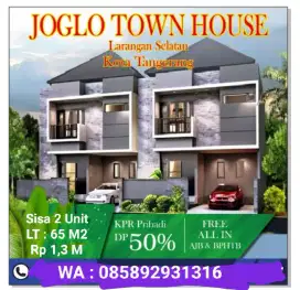 CLUSTER JOGLO TOWN HOUSE LARANGAN SELATAN, LARANGAN - KOTA TANGERANG