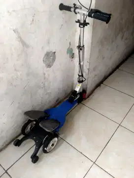 Skuter genjot masoh bagus cuma lama di simpan ada karat dikit