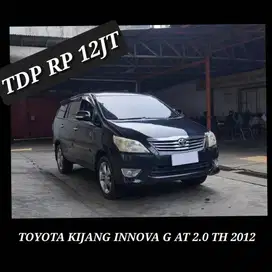 Toyota Grand Innova G AT 
2012 BENSIN