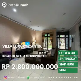 Villa mewah komplek graha metropolitan helvetia jalan kapten sumarsono
