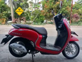 (DP 500 Rb)‼️ Scoopy Stylish Keyless Merah 2022 Cash & Kredit