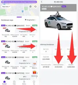 Income tambahan dari aplikasi Robocar