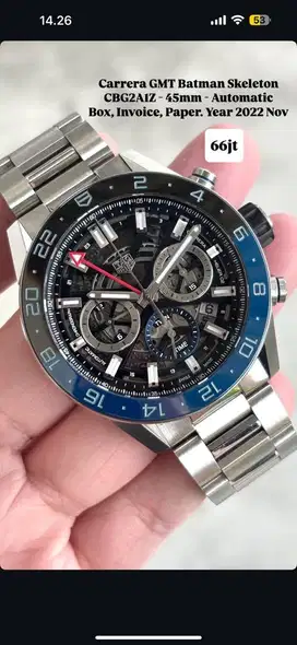 Jam tangan mewah, rolex, tag heuer, bulgari, tudor, zenith,