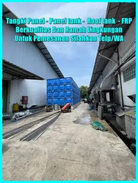 Roof Tank, Tangki Air Fiberglass, Tangki Air Kotak, Toren Air, Tangki