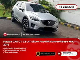[TIPE TERLENGKAP] Mazda CX-5 GT 2.5 AT Silver Sunroof Bose 2016/2017