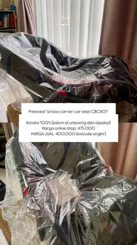 Artioo Carrier Car Seat CBC801