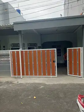 pagar rumah murah minimalis bahan GRC serat kayu harga
