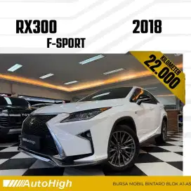 DP10% [Km22.000] RX300 F-Sport 2018 White / RX200t Reg 2017 #AUTOHIGH