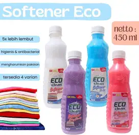 SOFTENER PAKAIAN ECO CLEAN 450 ml*