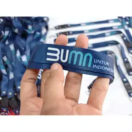 tali lanyard id card bumn murah
