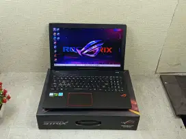 Asus Strix ROG, Intel Core i7 gen 7, Nvidia GTX 1050, RAM 16/256+1 TB
