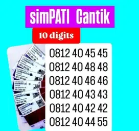 10 digit nomor cantik simpati