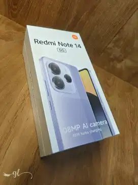 Redmi note 14 5g 8/256 new segel/ purple