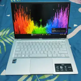 ACER swift 3 sf314 I5 EVO GEN 12 IPS 512GB/8GB GB backlit full metal
