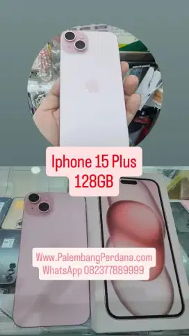 IPHONE 15 PLUS 128GB PINK BEST CONDITION