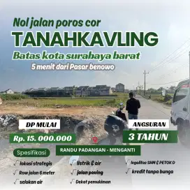 Tanah kavling murah banget strategis di batas kota