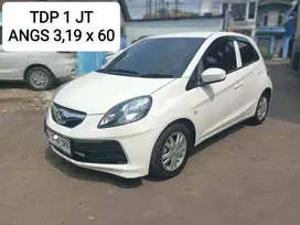 TDP Hanya 5 Juta Honda Brio 1.3 E AT 2013 Putih