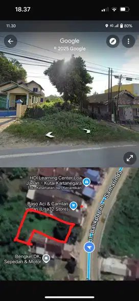 Hot Sale Tanah strategis tepi jalan utama2 jalur samarinda- balikpapan