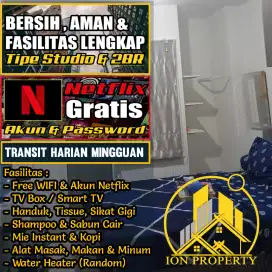 ION PROPERTY SEWA HOTEL PERJAM ATAS MALL APART GREEN PRAMUKA SQUARE