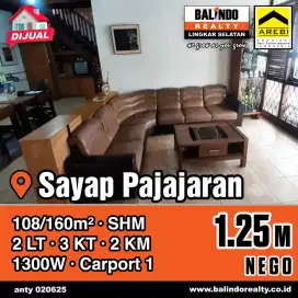 Rumah Terawat Sayap Pajajaran Dekat Bandara