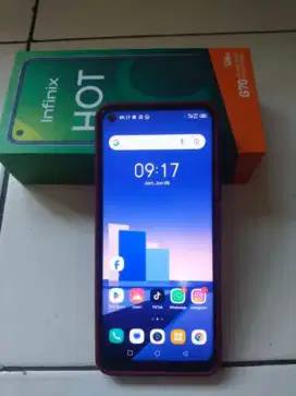 Infinix Hot 10 Ram 4GB/128GB Fullset