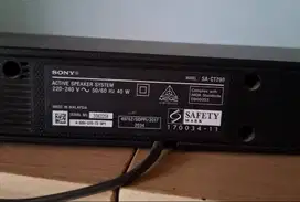 Sound bar SONY tipe SA-CT 290