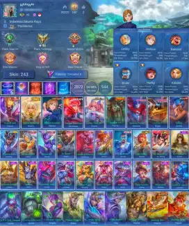 JUAL AKUN MOBILE LEGEND TERGACOR