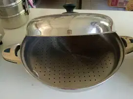 Kukusan Merk Morgan Ware stainless tebal
