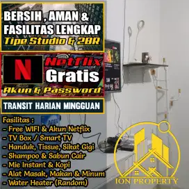 GREEN PRAMUKA STUDIO SEWA TRANSIT HARIAN APARTEMEN GREEN PRAMUKA CITY
