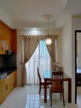 Disewakan apartemen medit 2 tipe 2 kamar full furnish