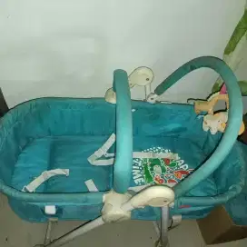 Labeille Rocking 2 in 1 Higher Ayunan Bayi Tempat Duduk Bayi