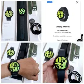 Samsung Galaxy Watch 6 44mm Black Mulus  Ori Sein Samsung Smartwatch