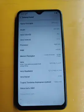 oppo A5S ram 6gb internal 128gb