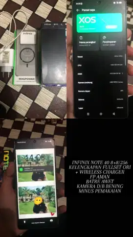 INFINIX NOTE 40 8+8/256