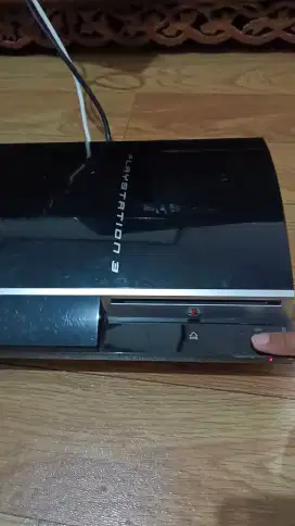 Jual PS3 Fat Bekas lampu power nyala merah tidak mau hijau
