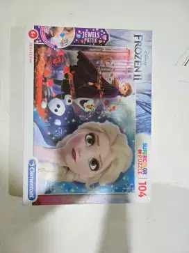 Mainan puzzle anak tema Frozen
