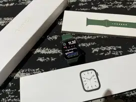 Apple Watch 7 45mm Green Ex iBox Fullset Original fungsi aman nominus