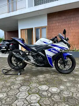 Yamaha YZF R25 GP Blue White 2014 Ori Standar