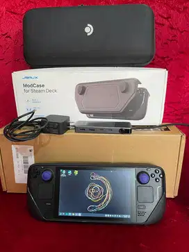 Steam deck lcd 64gb fullset banyak bonus